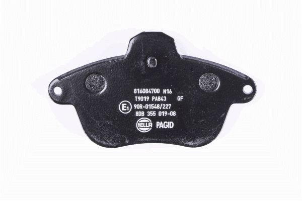 Колодки тормозные дисковые HELLA/BEHR/PAGID 8DB355019081