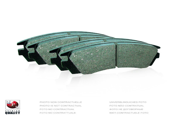 Колодки тормозные дисковые NPS N361N02