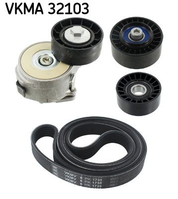 Комплект поликлинового ремня SKF VKMA32103