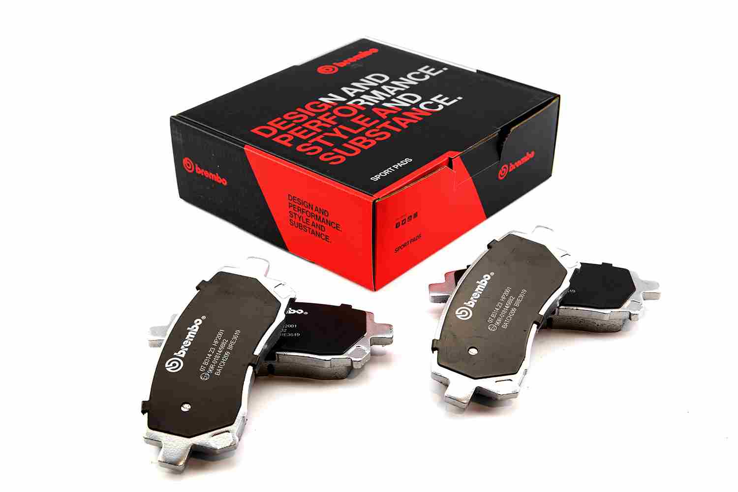Комплект тормозных колодок дисковый тормоз BREMBO 07B.314.23