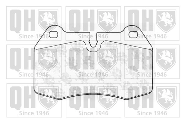 Колодки тормозные QUINTON HAZELL BP902