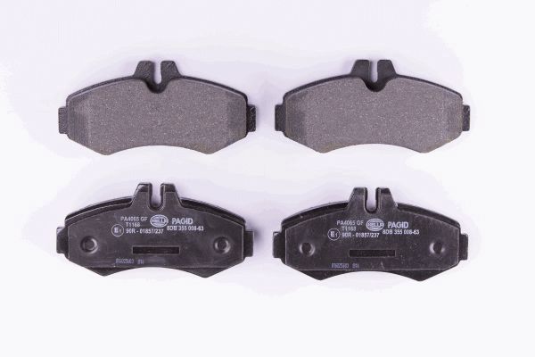 Колодки тормозные дисковые HELLA/BEHR/PAGID 8DB355008631