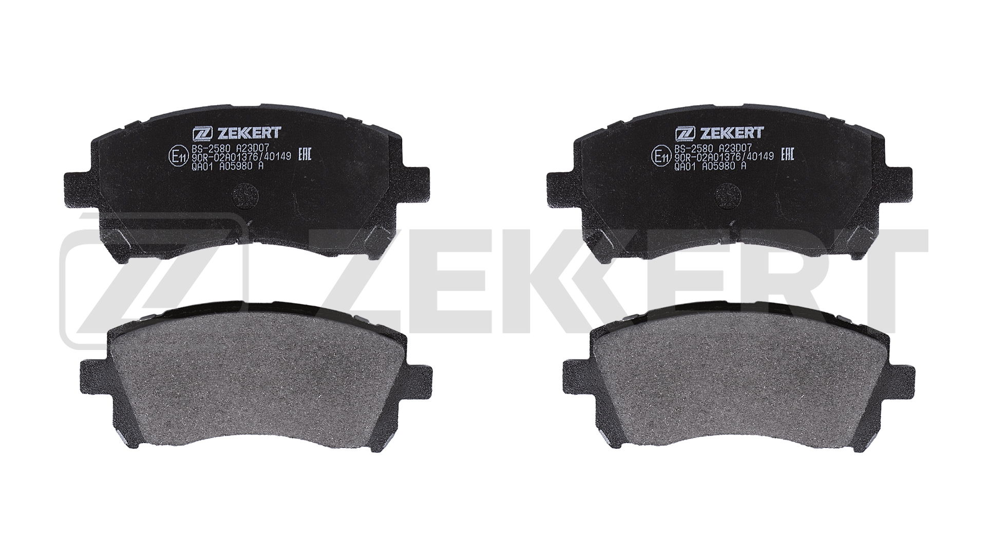 Колодки тормозные ZEKKERT BS2580