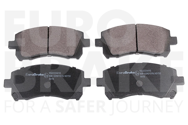 Тормозные колодки дисковые передние EUROBRAKE 5502224410