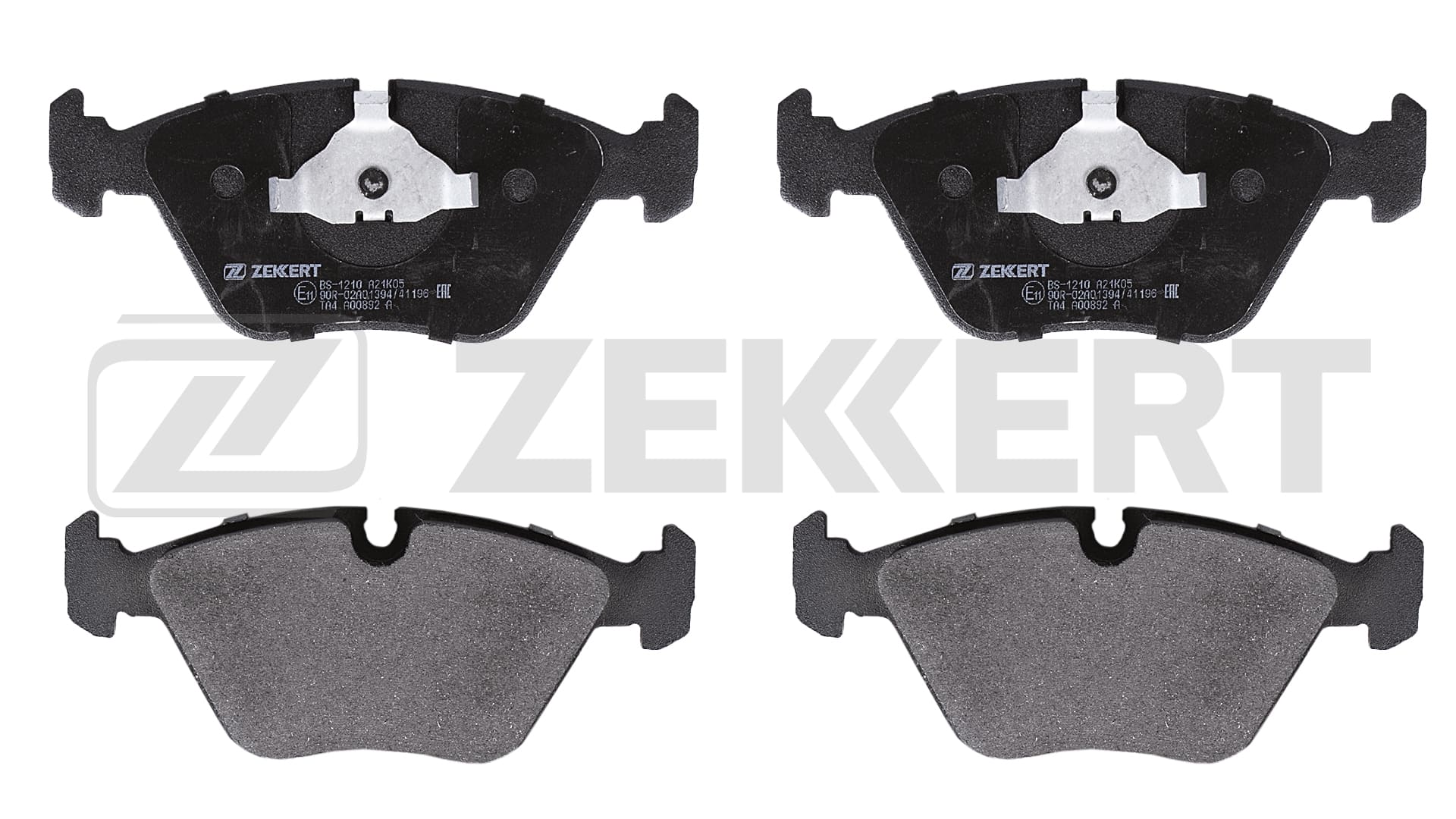 Колодки тормозные ZEKKERT BS1210