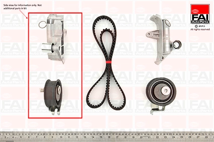 Комплект грм FAI AUTOPARTS TBK216
