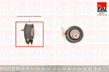 Ролик натяжной ремня грм FAI AUTOPARTS T9339