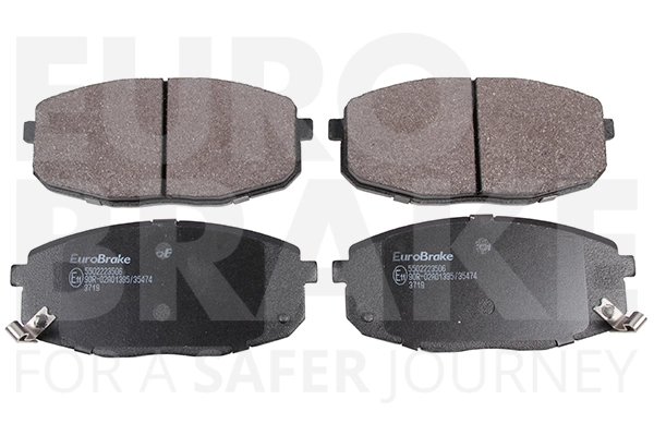 Колодки тормозные дисковые EUROBRAKE 5502223506