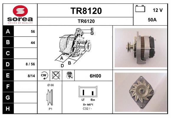 Генератор SNRA TR8120