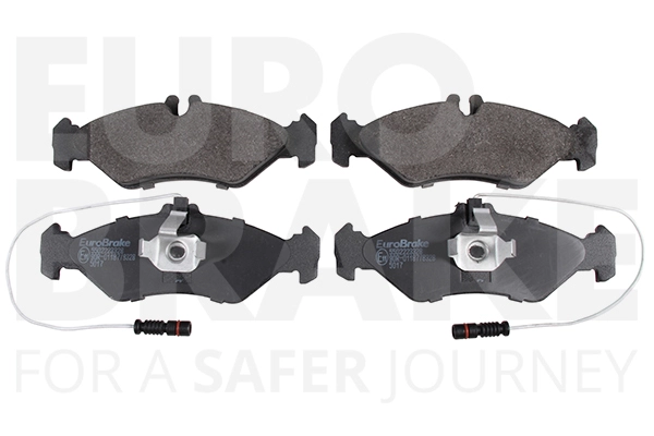 Колодки тормозные дисковые EUROBRAKE 5502223328