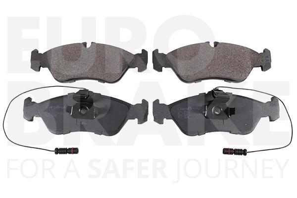 Колодки тормозные дисковые EUROBRAKE 5502223329