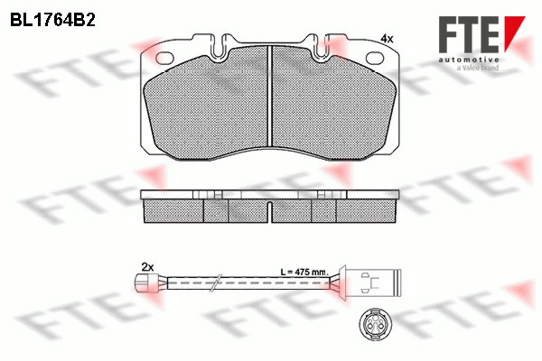 Запчасть FTE BL1764B2
