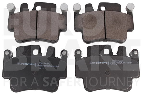Тормозные колодки дисковые EUROBRAKE 5502225613