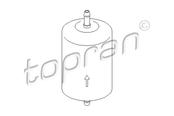 Фильтр топливный HANS PRIES/TOPRAN 401032