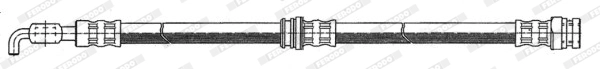 Шланг тормозной FERODO FHY2449