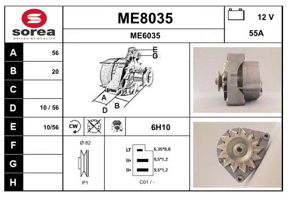 Генератор SNRA ME8035