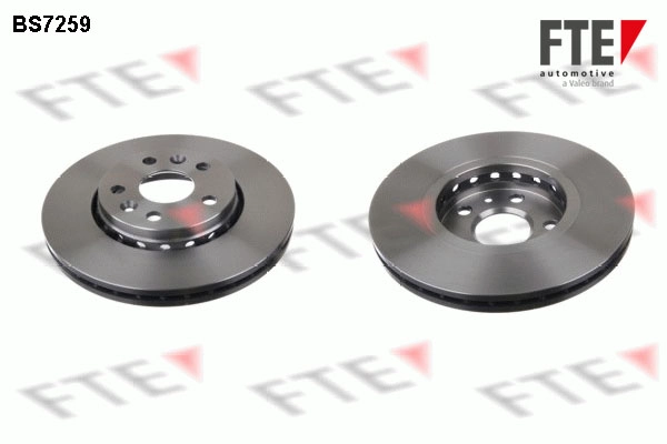 Диск тормозной FTE BS7259