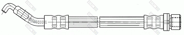 Шланг тормозной GIRLING 9004535