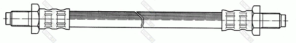 Шланг тормозной GIRLING 9003294