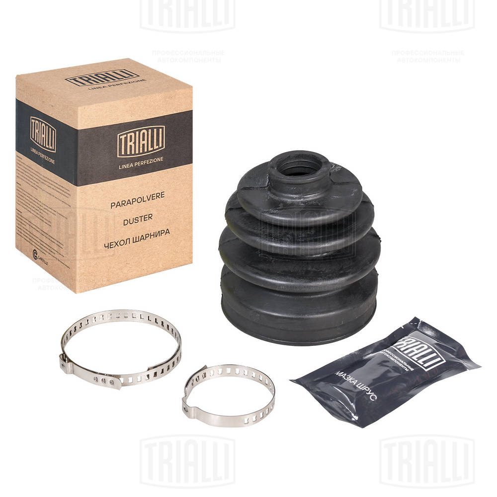 Пыльник шруса для а/м vw polo v (09-) (наруж.компл хомуты/смазка/крепеж) TRIALLI FG 1414