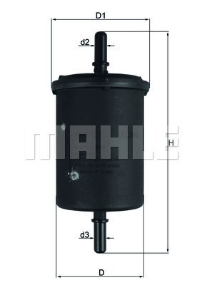 Фильтр топливный MAGNETI MARELLI 154066811910