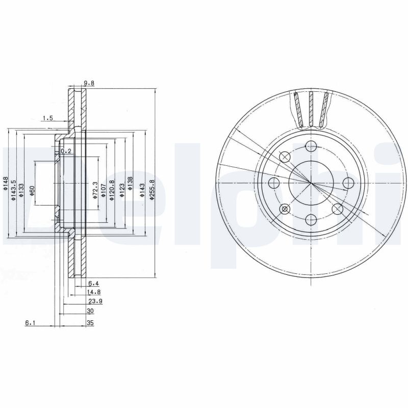 Запчасть DELPHI BG3404C