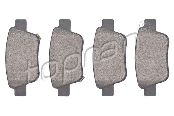 Set brake pads HANS PRIES/TOPRAN 600597