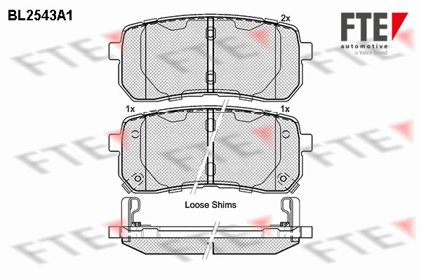 Запчасть FTE BL2543A1