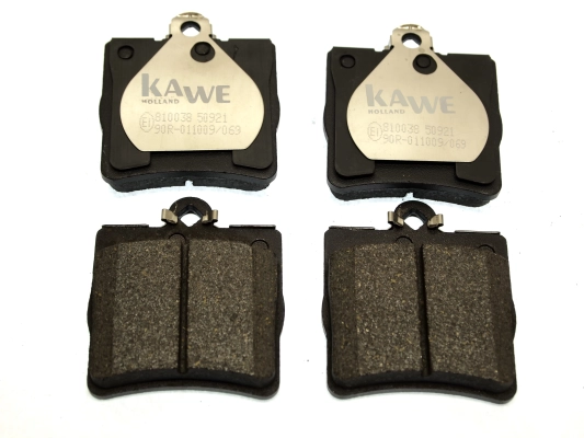 Колодки тормозные дисковые KAWE 810038