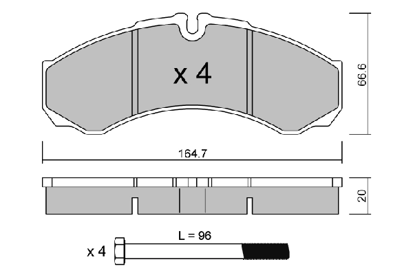 Колодки тормозные дисковые AISIN BPIV2002