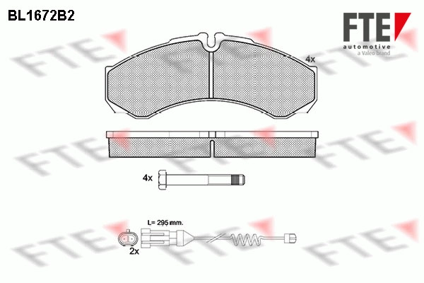 Запчасть FTE BL1672B2