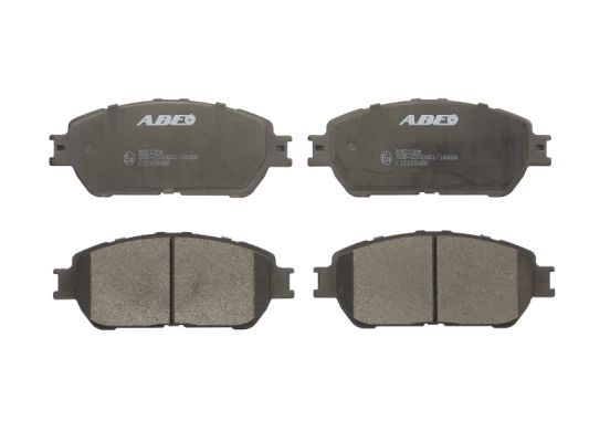 Комплект тормозных колодок дисковый тормоз ABE C12125ABE