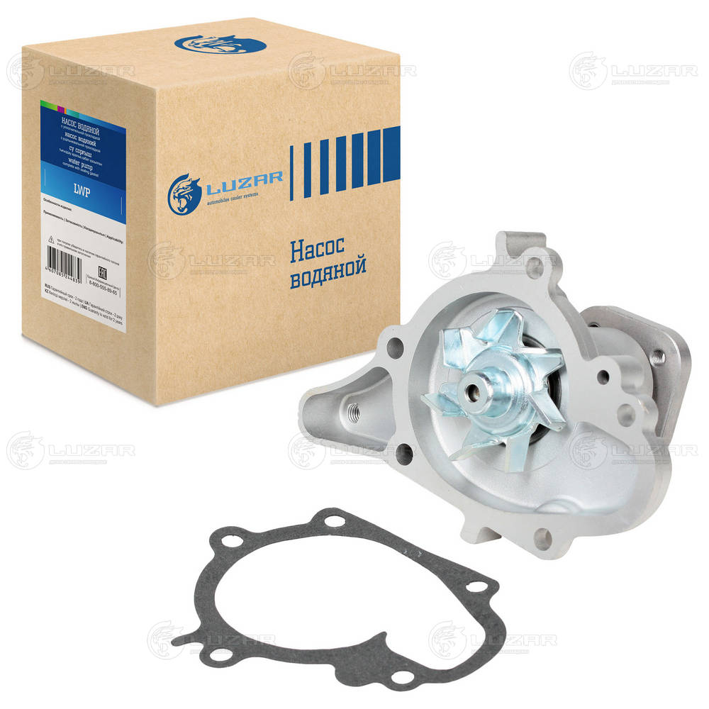 Насос водяной для а/м hyundai getz (02-) 1.1i (lwp 0825) LUZAR LWP 0825