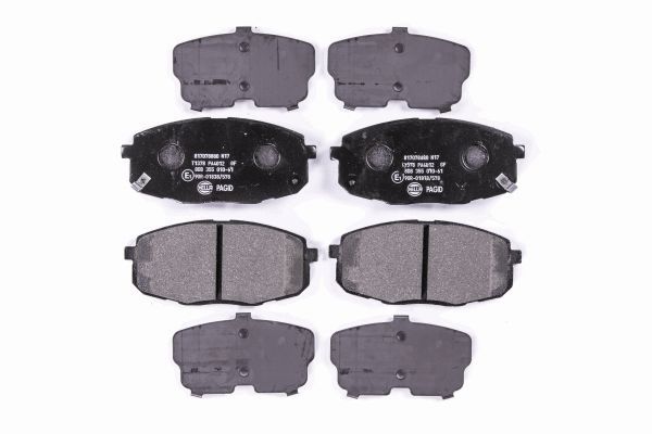 Колодки тормозные дисковые HELLA/BEHR/PAGID 8DB355010611