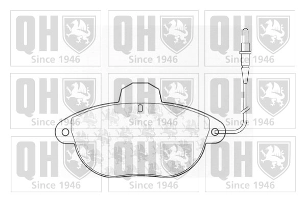 Колодки тормозные QUINTON HAZELL BP923