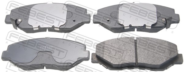 Колодки тормозные передние комплект FEBEST 0301-RDF