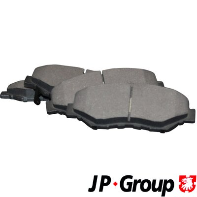 Комплект тормозных колодок дисковый тормоз jp group