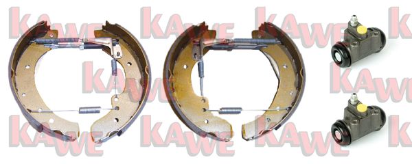 Комплект тормозных колодок KAWE OEK331