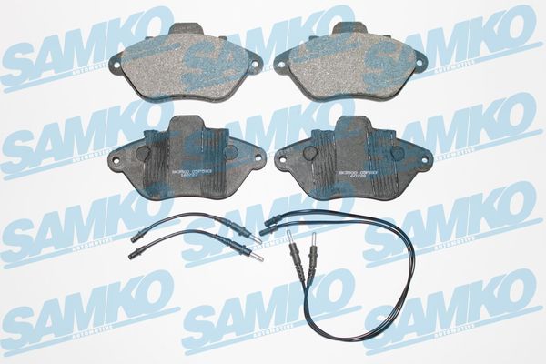 Колодки тормозные дисковые SAMKO 5SP583