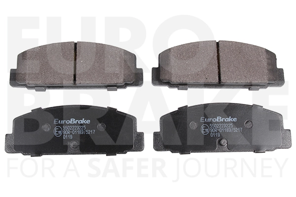 Тормозные колодки дисковые задние EUROBRAKE 5502223225