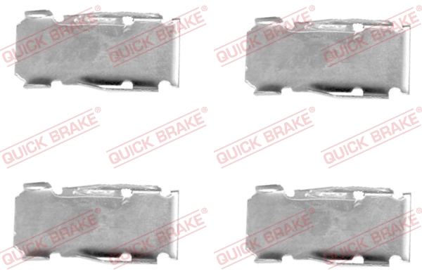 Комплект монтажный тормозных колодок QUICK BRAKE 109-1094
