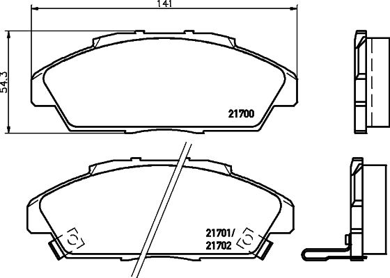  HELLA/BEHR/PAGID 8DB355027-221