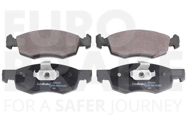Тормозные колодки дисковые передние EUROBRAKE 5502222376