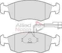 Колодки тормозные дисковые ALLIED NIPPON ADB1201