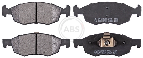 Колодки тормозные A.B.S. 37286
