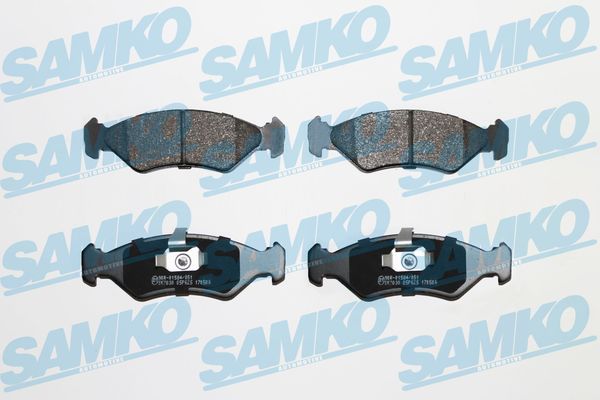Колодки тормозные дисковые SAMKO 5SP625