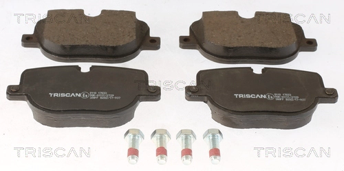Колодки тормозные дисковые TRISCAN 8110 17033