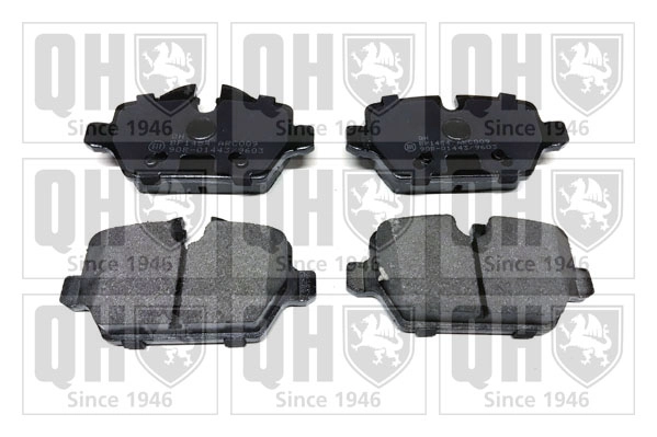 Колодки тормозные дисковые QUINTON HAZELL BP1484