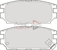 Колодки тормозные дисковые комплект ALLIED NIPPON ADB 3496