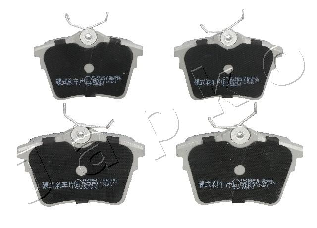 Колодки тормозные задние дисковые psa 407 607 c5 JAPKO 510606